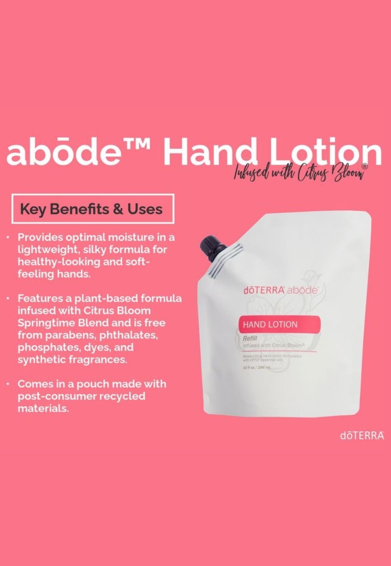 dōTERRA Abōde Hand Lotion